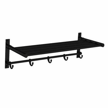 Handdoekrek Best Design Nero 60x22.5x15.5cm Clips-Black Mat, Huis en Inrichting, Ophalen of Verzenden, Nieuw