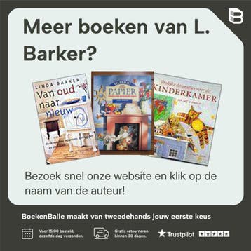 Decoratief met sjablonen / Decoratief met... - L. Barker, Verzenden, Zo goed als nieuw, L. Barker