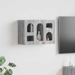 vidaXL Hangkast met plank Grijs Sonoma 60 x 20 x 40 cm, Huis en Inrichting, Kasten | Overige, Verzenden, Nieuw
