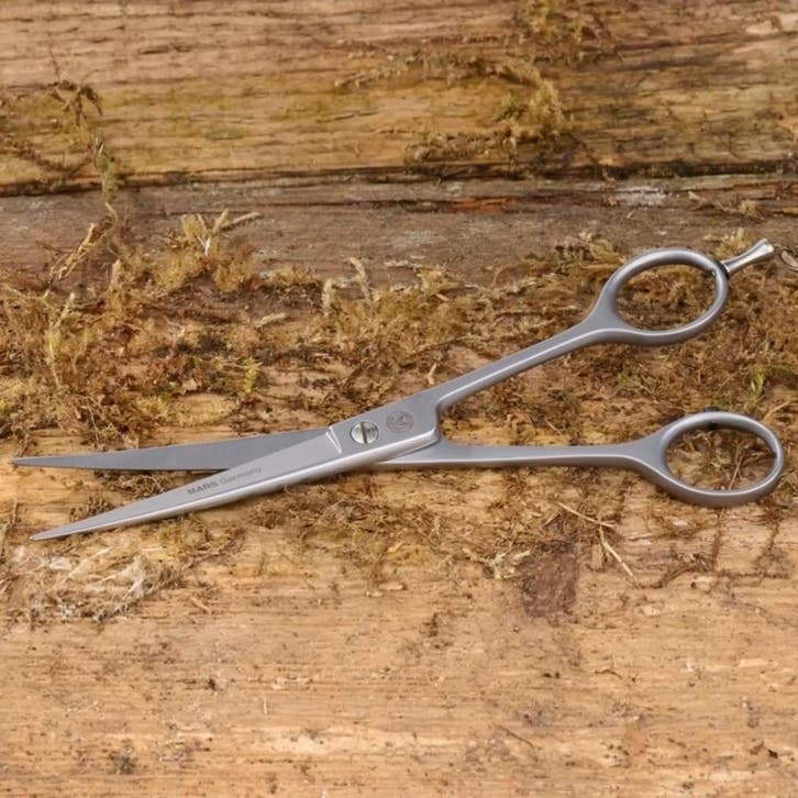 Mars Coat-King Gebogen trimschaar voor huisdieren – roest., Dieren en Toebehoren, Honden-accessoires, Nieuw, Ophalen of Verzenden