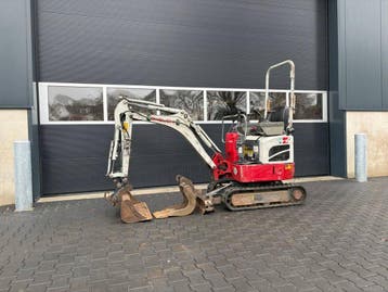 Veiling: Minigraver Takeuchi TB210R Diesel 8.8kW 2015, Ophalen, Graafmachine