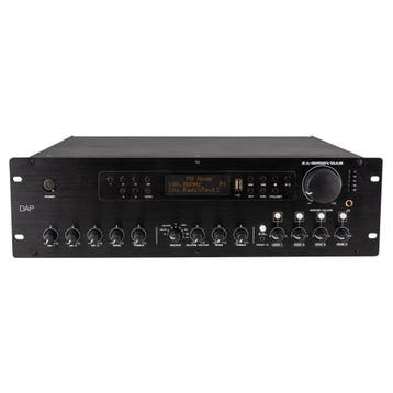 DAP ZA-9250VDAB 250W 100V 4-Zone versterker DAB+, Verzenden, Nieuw