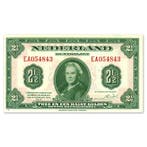 2,5 Gulden Wilhelmina 1943 UNC, Verzenden