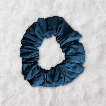 Scrunchie - Hair Accessories - Black Cotton, Ophalen of Verzenden, Nieuw