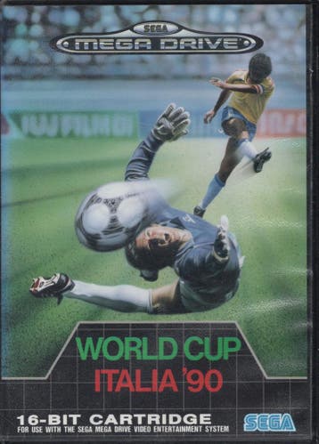 Sega Mega Drive World Cup Italia 90 (In doos), Verzenden, Zo goed als nieuw