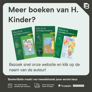 1 Van prehistorie tot Franse Revolutie Sesam atlas bij de, Verzenden, Gelezen, H. Kinder