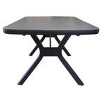 Vespera dining tuintafel 220x100xH74 cm antraciet, Tuin en Terras, Tuintafels, Ophalen of Verzenden, Nieuw