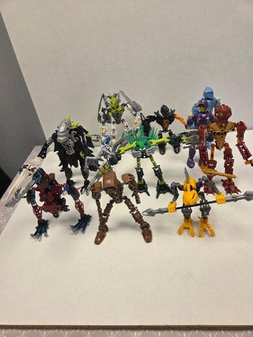 Lego Set - Bionicle - 10 Unieke Bionicles sets, Kinderen en Baby's, Nieuw