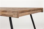 Eettafel Tessa 180x90 cm Naturel Teak House of Rebels, Huis en Inrichting, Tafels | Eettafels, Verzenden, Nieuw