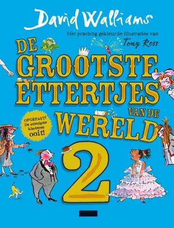 De grootste ettertjes van de wereld / De grootste ettertjes, Boeken, Verzenden, Zo goed als nieuw, David Walliams