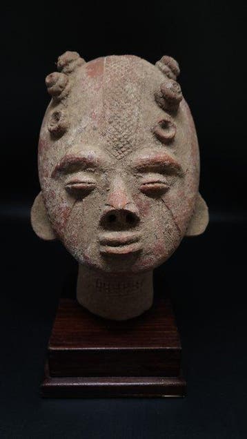 Prachtig rouwhoofd - Achantis - Ghana (Zonder minimumprijs)