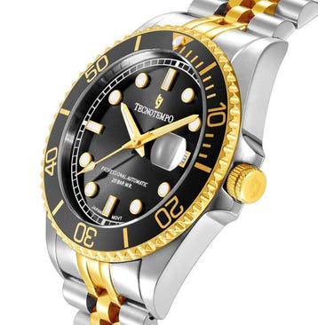 Tecnotempo - Professional Automatic - Japan Movt - 200M W.R, Nieuw