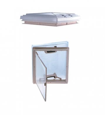 MPK Dakluik 32x36cm Beige Kader, Caravans en Kamperen, Camper-accessoires, Ophalen of Verzenden, Nieuw