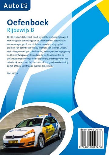 Oefenboek rijbewijs B - Auto 9789018040468 Uitgeverij Smit, Verzenden, Gelezen, Uitgeverij Smit