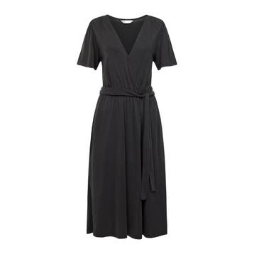 Frogbox • knielange jurk in antraciet • 40, Kleding | Dames, Jurken, Maat 38/40 (M), Princess goes Hollywood, Verzenden, Zwart