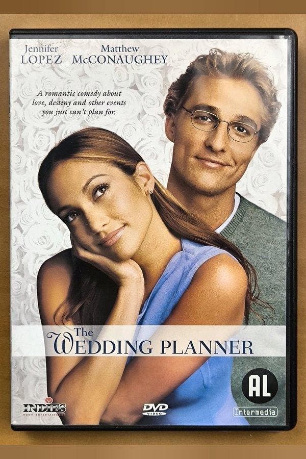 DVD The Wedding Planner 2001 Bridgette Wilson Jennifer Lopez, Cd's en Dvd's, Dvd's | Komedie, Verzenden