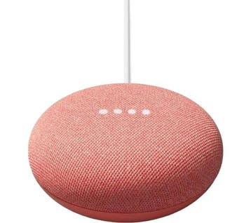 Google Nest Mini 2e Generatie - Rood, Verzenden, Zo goed als nieuw