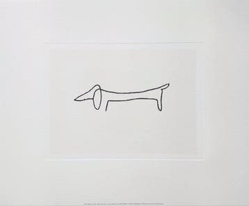 Pablo Picasso (1881-1973) (after) - Le Chien, 1907, Antiek en Kunst