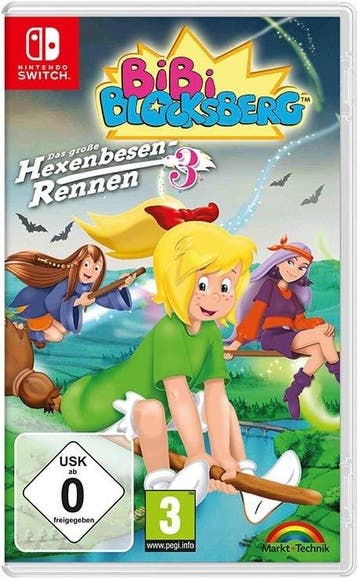 Switch Bibi Blocksberg - Big Broom Race 3, Verzenden, Zo goed als nieuw