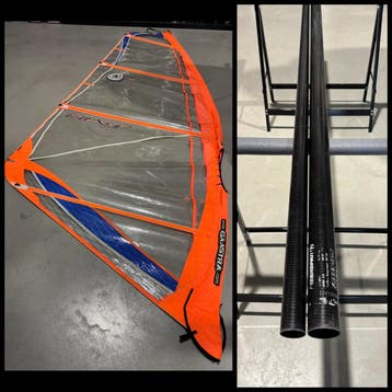 Gaastra Pilot 5.5 + Fiberspar 430 SDM C30, Ophalen of Verzenden, Nieuw