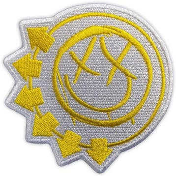 Blink 182 Yellow Six-Arrow Smile Patch officiële merchandise, Ophalen of Verzenden, Nieuw, Kleding