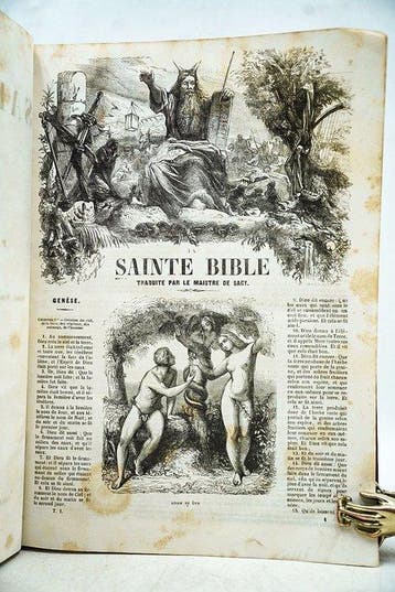 Le Maistre De Sacy - La Sainte Bible, contenant lancien et, Antiek en Kunst