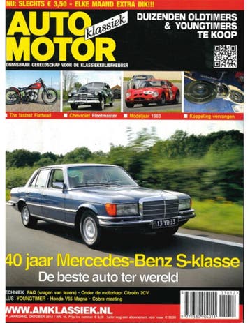 2012 AUTO MOTOR KLASSIEK 10 NEDERLANDS, Nieuw, Author