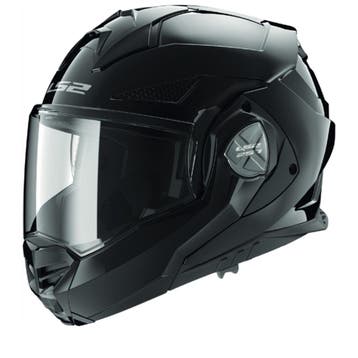 LS2 FF901 Advant X Solid Gloss Zwart Systeemhelm, Systeemhelm, XXL, Nieuw met kaartje, Overige merken