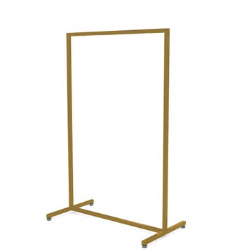 Solo hoog model goud Italiaans design kledingrek 90 cm breed, Nieuw