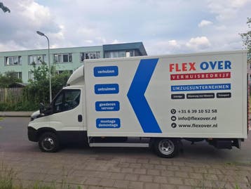 Goedkoop Woning Ontruimen -  TUBBERGEN --- Flexover --, Inpakservice, Opslag