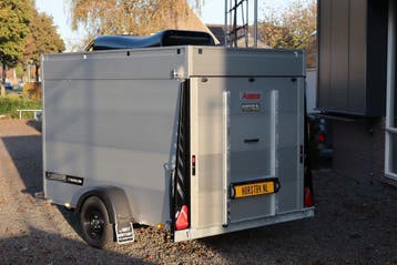 Anssems 251x151x153cm 1350kg gesloten aanhangwagen ultra-low, Auto diversen, Aanhangers en Bagagewagens, Ophalen, Nieuw