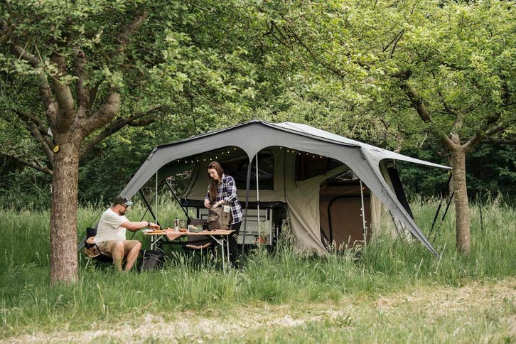 Campooz 2026 van Kip Caravans meest stoere vouwwagen in NL, Caravans en Kamperen, Vouwwagens, Beige, tot en met 4, Campooz