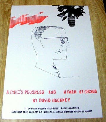 David Hockney - Fitzwilliam Museum Cambridge exhibition -