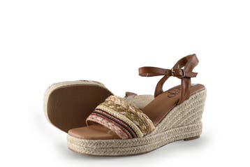 Lisa & Jo Sleehakken in maat 39 Beige, Kleding | Dames, Schoenen, Lisa & Jo, Verzenden, Beige, Zo goed als nieuw