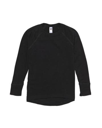 HEMA Kinder thermo t-shirt zwart, Verzenden, Nieuw