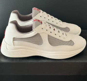 Prada Americas Cup | White, Kleding | Heren, Schoenen, Wit, Nieuw, Ophalen of Verzenden, Sneakers of Gympen