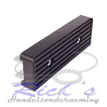 Bootkussen kunststof zwart 100×300 mm op u profiel, Ophalen of Verzenden, Nieuw