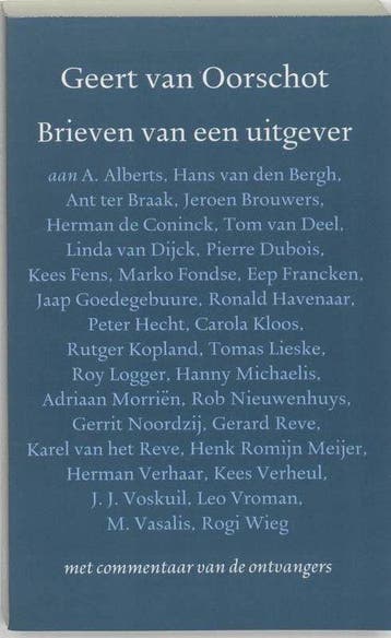 Brieven van een uitgever - van Oorschot, Verzenden, Gelezen