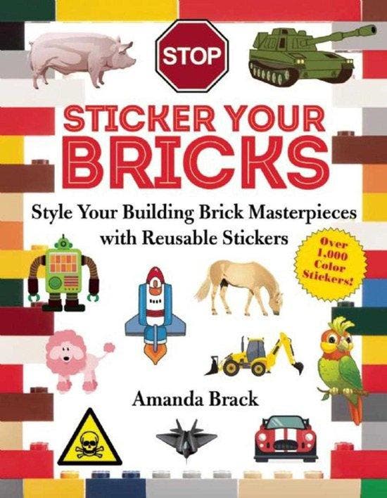 Sticker Your Bricks 9781510707221 Amanda Brack, Boeken, Taal | Engels, Gelezen, Verzenden