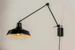 Rietveld Wandlampen - Zwart - Metaal, Huis en Inrichting, Lampen | Wandlampen, Verzenden, Nieuw