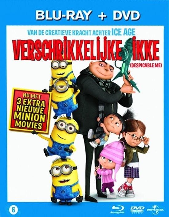 Verschrikkelijke Ikke (Blu-ray + DVD) (Blu-ray), Cd's en Dvd's, Blu-ray, Gebruikt, Verzenden