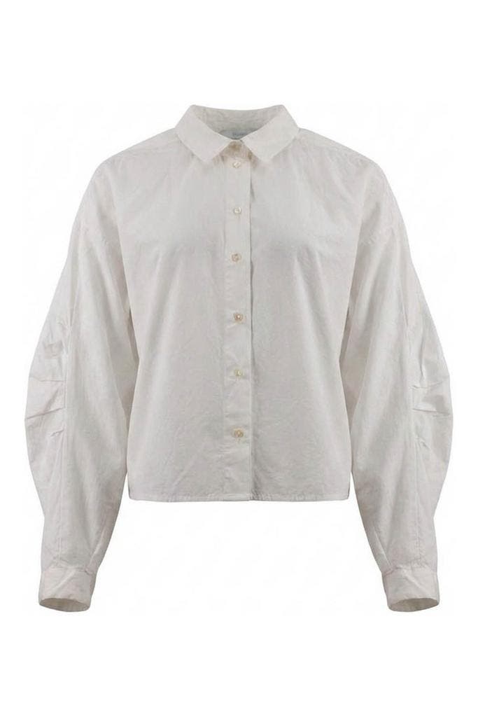 By-bar Blouse in maat L Wit, Kleding | Dames, Truien en Vesten, Wit, Zo goed als nieuw, Verzenden