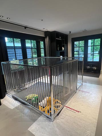 Uniek! Lage kennelpanelen, Veilig en toegankelijk! hondenren, Dieren en Toebehoren, Hondenkennel, 110 cm of meer, 100 cm of meer