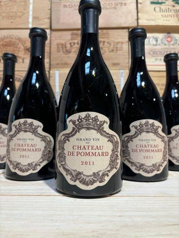 2011 Château de Pommard - Pommard - 6 Flessen (0.75 liter), Nieuw