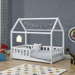 Kinderbed Marli - 80 x 160 cm - Wit, Kinderen en Baby's, Kinderkamer | Bedden, Verzenden, Nieuw