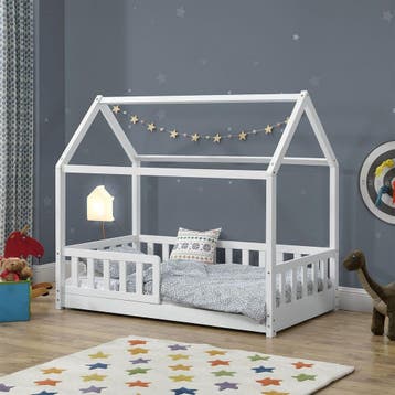 Kinderbed Marli - 80 x 160 cm - Wit, Kinderen en Baby's, Kinderkamer | Bedden, Verzenden, Nieuw