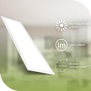 Modern LED Paneel 100cm wit - Retoerdeal voor uw interieur, Ophalen of Verzenden, Zo goed als nieuw, Metaal