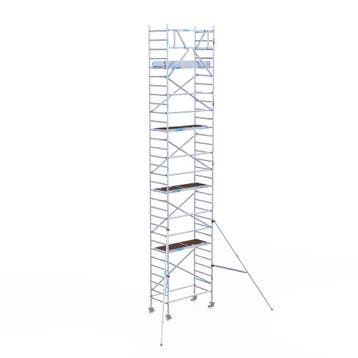 Rolsteiger Original 90x190 10,2m werkhoogte tegen de gevel, Verzenden, Nieuw, Rolsteiger of Kamersteiger, 5 meter of hoger