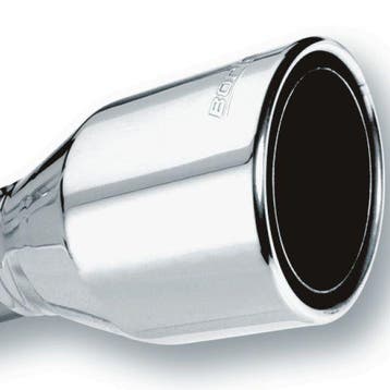 Borla 2.5in Inlet 4.5in Round Rolled Angle Cut Phantom X, Auto-onderdelen, Ophalen of Verzenden, Nieuw