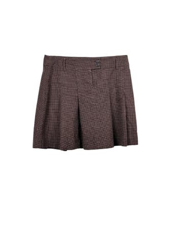 Esprit Holdings Plisserokken Dames maat W12 Bruin Vintage, Ophalen of Verzenden, Nieuw